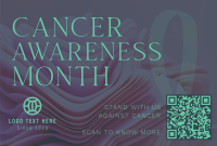 Cancer Awareness Month Pinterest board cover Image Preview