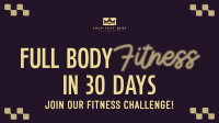 Workout Fitness Challenge Animation Preview