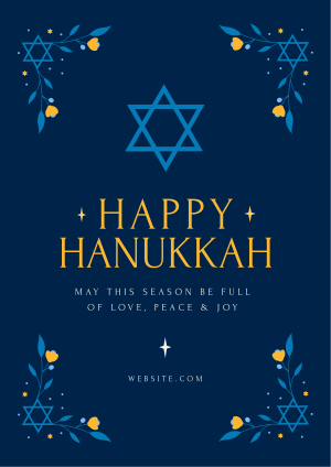 Hanukkah Festival Flyer Image Preview