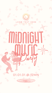 Midnight Music Party YouTube short Image Preview
