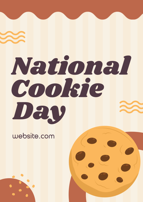 Cute Cookie Shop Flyer Design Image Preview