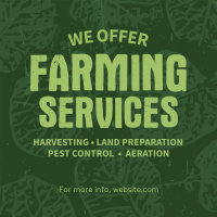 Rustic Farming Services Instagram Post Image Preview