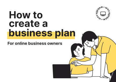 How to Create a Business Plan Postcard Image Preview