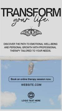 Modern Therapy Consultation Instagram reel Image Preview