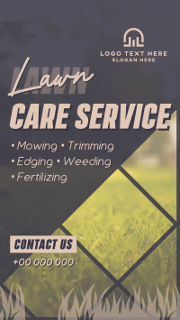 Lawn Care Maintenance Instagram story Image Preview