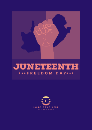 Juneteenth Freedom Celebration Poster Image Preview
