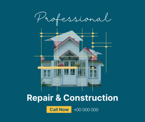Repair and Construction Facebook post Image Preview