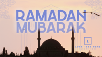 Traditional Ramadan Greeting Animation Image Preview