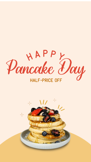 Pancake Promo Instagram story Image Preview