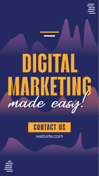 Digital Marketing Business Solutions Facebook Story Design