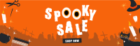 Super Spooky Sale Twitter header (cover) Image Preview