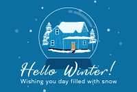 Snow Globe Pinterest board cover Image Preview