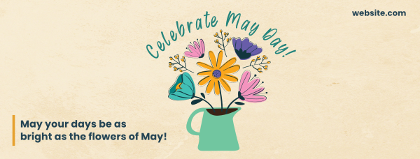 May Day in a Pot Facebook Cover Design Image Preview