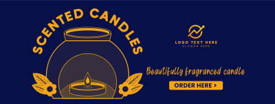 Fragranced Candles Facebook cover Image Preview
