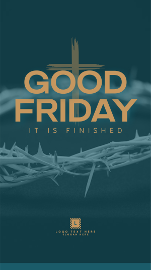 Easter Good Friday Instagram story Image Preview
