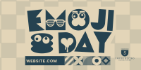 Emoji Day Greeting Twitter post Image Preview