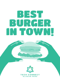 B1T1 Burgers Flyer Image Preview