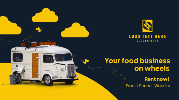 Rent Food Truck Facebook Event Cover Design Image Preview