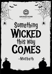 Wicked Halloween Poster Image Preview