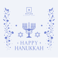 Hanukkah Festival of Lights Instagram post Image Preview