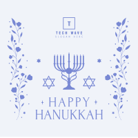 Hanukkah Festival of Lights Instagram Post Image Preview