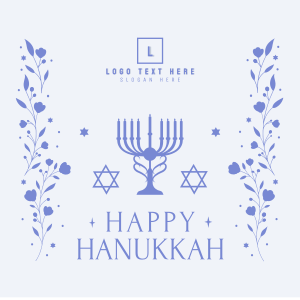 Hanukkah Festival of Lights Instagram post Image Preview