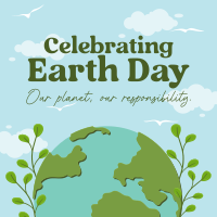 Modern Celebrate Earth Day Instagram post Image Preview
