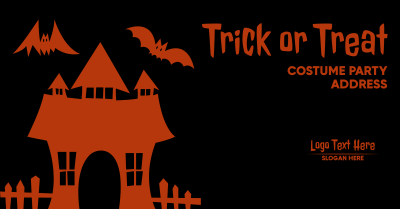 Trick or Treat Bat Mansion Facebook ad Image Preview