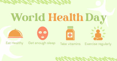 Health Day Tips Facebook ad Image Preview