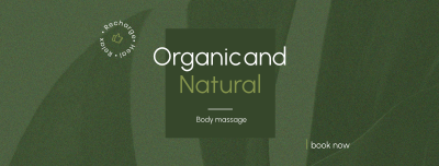 Organic Body Massage Facebook cover Image Preview