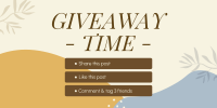 Organic Leaves Giveaway Mechanics Twitter post Image Preview