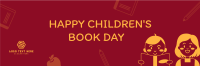 Children's Book Day Twitter Header Image Preview