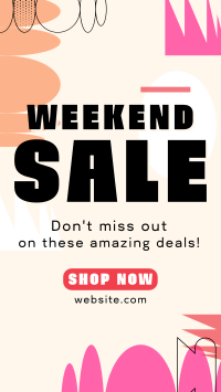 Weekend Sale YouTube Short Design