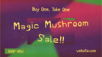 Psychedelic Mushroom Sale Animation Image Preview
