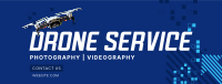 Drone Camera Service Facebook Cover Image Preview