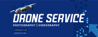 Drone Camera Service Facebook Cover Design