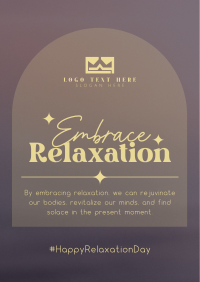 Embrace Relaxation Poster Image Preview