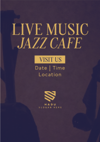 Cafe Jazz Flyer Design