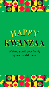 Celebrate Kwanzaa Instagram reel Image Preview