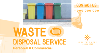 Waste Disposal Management Facebook Ad Design