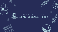 Science YouTube cover (channel art) | Science YouTube cover (channel art)  Maker | BrandCrowd
