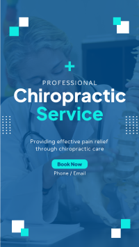 Professional Chiropractor Instagram story Image Preview