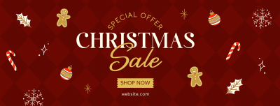 Christmas Eve Sale Facebook cover Image Preview
