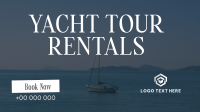 Relaxing Yacht Rentals Animation Design