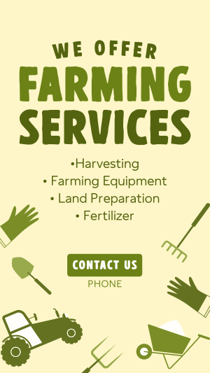 Trusted Farming Service Partner Instagram Reel Image Preview