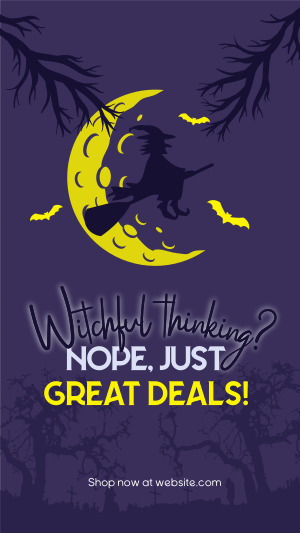 Witchful Great Deals Instagram story Image Preview