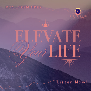 Elevating Life Instagram post Image Preview