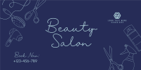 Beauty Salon Services Twitter post Image Preview