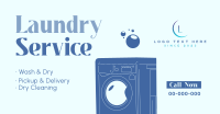 Laundry Service Facebook Ad Design
