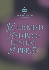 Gradial Relax Quote Poster Preview